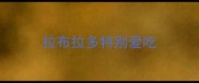 拉布拉多特别爱吃