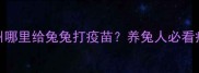 北京上海广州哪里给兔兔打疫苗养兔人必看疫苗全攻略