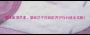 猫咪爪印艺术猫咪爪子花纹的养护与训练全攻略