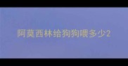 阿莫西林给狗狗喂多少