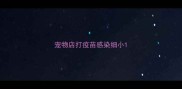 宠物店打疫苗感染细小