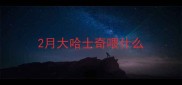 2月大哈士奇喂什么