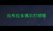 拉布拉多偶尔打喷嚏