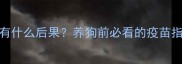 泰迪犬未接种疫苗会有什么后果养狗前必看的疫苗指南附补种全流程