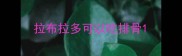 拉布拉多可以吃排骨