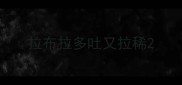拉布拉多吐又拉稀