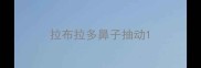 拉布拉多鼻子抽动