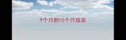 9个月到15个月疫苗