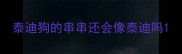 泰迪狗的串串还会像泰迪吗