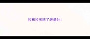 拉布拉多吃了老是吐