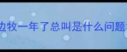 边牧一年了总叫是什么问题