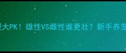 哈士奇公母体型大PK雄性VS雌性谁更壮新手养宠必看避坑指南