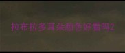 拉布拉多耳朵颜色好看吗
