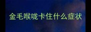 金毛喉咙卡住什么症状