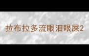 拉布拉多流眼泪眼屎