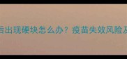 狗狗接种疫苗后出现硬块怎么办疫苗失效风险及科学应对指南
