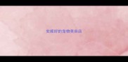 安顺好的宠物美容店
