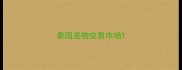 泰国宠物交易市场