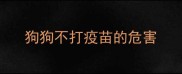 狗狗不打疫苗的危害