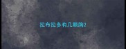 拉布拉多有几颗胸