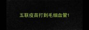 五联疫苗打到毛细血管