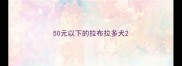 50元以下的拉布拉多犬