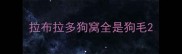 拉布拉多狗窝全是狗毛
