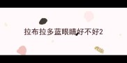 拉布拉多蓝眼睛好不好