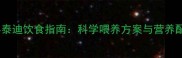 1岁半泰迪饮食指南科学喂养方案与营养配比全