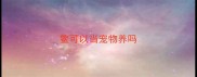 鳖可以当宠物养吗