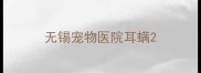 无锡宠物医院耳螨