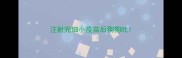 注射完细小疫苗后狗狗吐