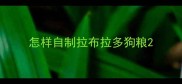 怎样自制拉布拉多狗粮