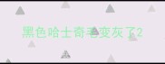 黑色哈士奇毛变灰了