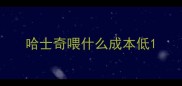 哈士奇喂什么成本低