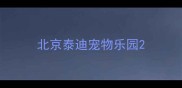 北京泰迪宠物乐园