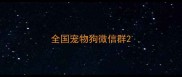 全国宠物狗微信群