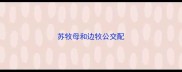 苏牧母和边牧公交配