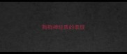 狗狗神经质的表现