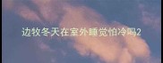 边牧冬天在室外睡觉怕冷吗