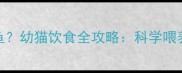 猫咪几个月能吃鱼幼猫饮食全攻略科学喂养指南与注意事项
