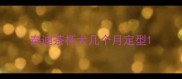泰迪茶杯犬几个月定型