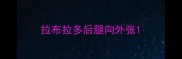 拉布拉多后腿向外张