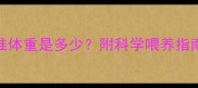 柯基六个月大标准体重是多少附科学喂养指南附成长对照表