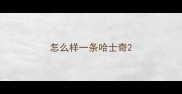 怎么样一条哈士奇