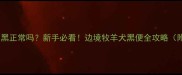 边牧排便发黑正常吗新手必看边境牧羊犬黑便全攻略附处理指南