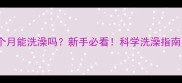 哈士奇幼犬4个月能洗澡吗新手必看科学洗澡指南与注意事项全