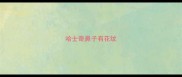 哈士奇鼻子有花纹