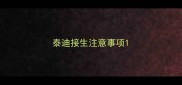 泰迪接生注意事项