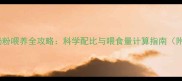 2个月小猫奶粉喂养全攻略科学配比与喂食量计算指南附每日食谱